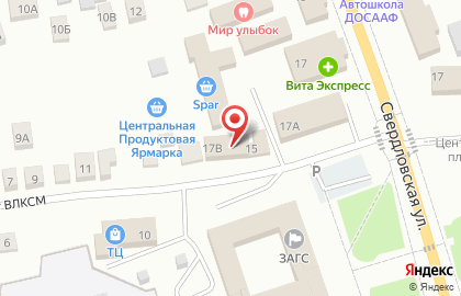 Мясная лавка на улице 50 лет ВЛКСМ на карте