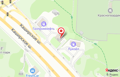 Автомойка FreshCar на Каширском шоссе на карте