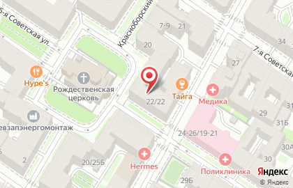 Аква-Сервис на площади Восстания на карте