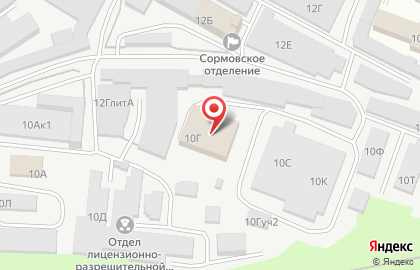 Оптово-розничная компания Глобол+ в Московском районе на карте