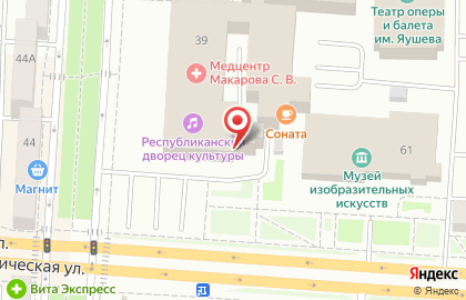 Автошкола Саранский Дом науки и техники на Пролетарской улице на карте