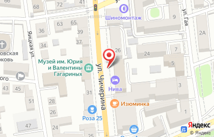 Поликлиника №1, Оренбургский городской противотуберкулезный диспансер на карте