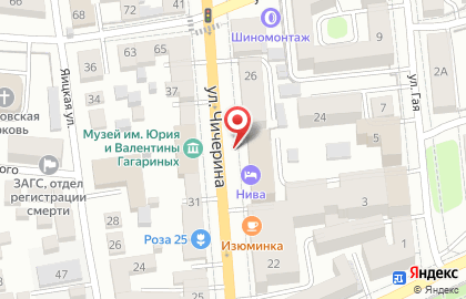 РОСТО на улице Чичерина на карте