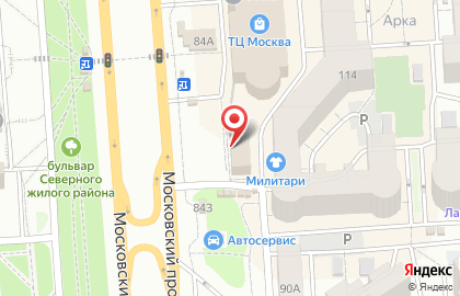 Аптека Сана в Коминтерновском районе на карте
