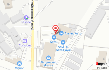Автоцентр Автон NISSAN DATSUN на карте