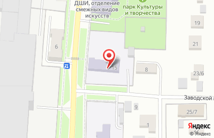 Детский сад №4 в Гусь-Хрустальном на карте