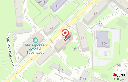 Стройконтинент на Каберова-Власьевской улице на карте