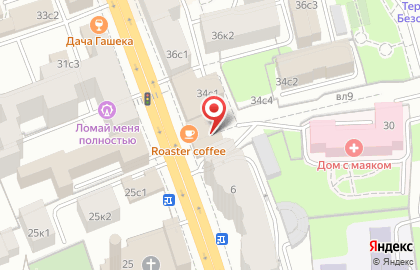 Магазин Hobby games на Долгоруковской улице на карте
