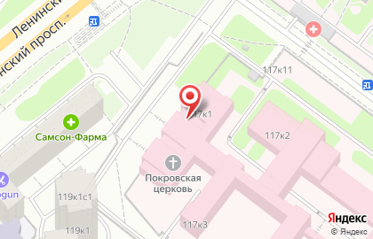 Церковь Покрова Пресвятой Богородицы при Российской детской клинической больнице на карте