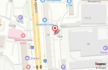 Корал Тревел на Московском проспекте на карте