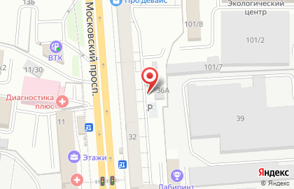 Три толстушки на Московском проспекте на карте