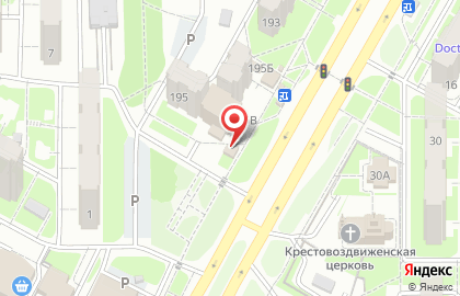 Магазин Цветочная лавка в Центральном районе на карте
