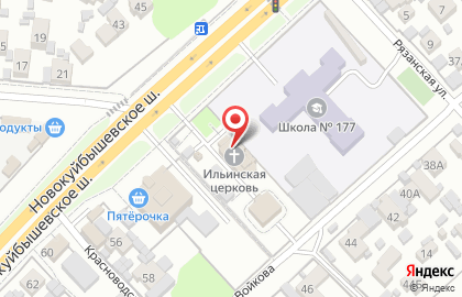 Православная Церковь во имя пророка Илии на карте