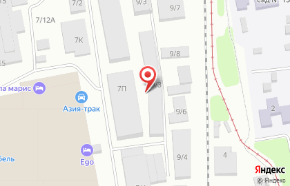 Алютех-Юг в Карасунском округе на карте