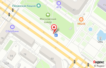 Кафе быстрого питания Хабиби фуд в Кировском районе на карте
