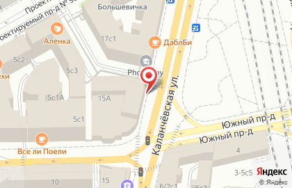 Городское кафе Свежъ в Красносельском районе на карте