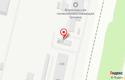 Бетон Инвест Воронеж на карте