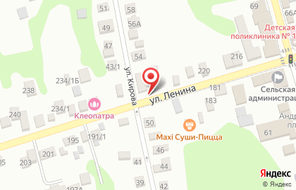 Бюро ритуальных услуг Светлая Память на улице Ленина на карте