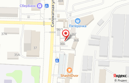 Любимый Дом на Силикатной улице на карте