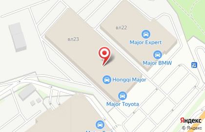 Тойота Центр Новорижский на карте