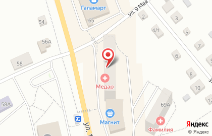 Медицинский центр Медар в Екатеринбурге на карте