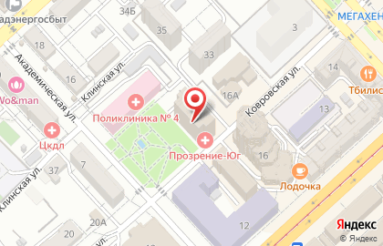 Жар-Птица на Академической улице на карте