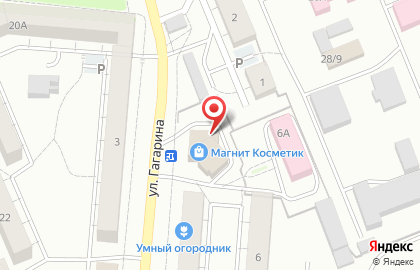 Магазин Мебель-Эконом на улице Гагарина на карте