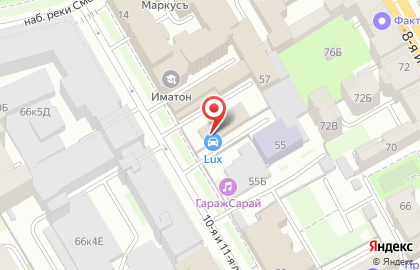 Сервисный центр LUX в Василеостровском районе на карте