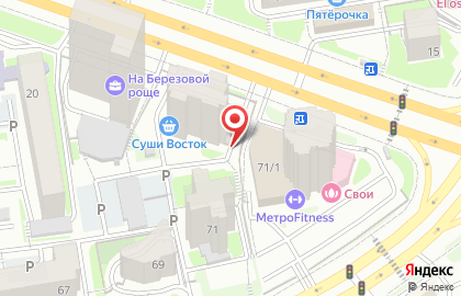 Рубеж в Новосибирске на карте