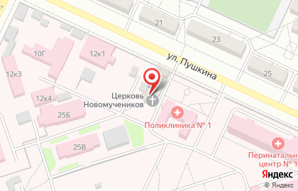 Храм Святых Новомучеников и Исповедников Российских на карте