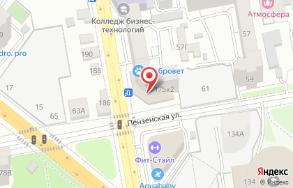 Служба посуточной аренды квартир на улице Карла Маркса на карте