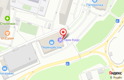 Детская парикмахерская Воображуля на улице Чистяковой на карте