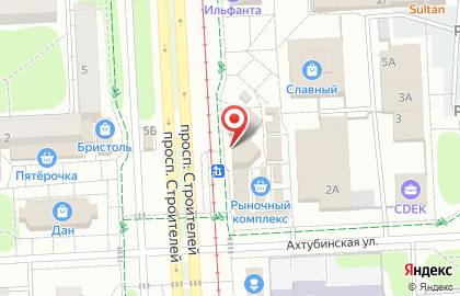 Столовая в Казани на карте
