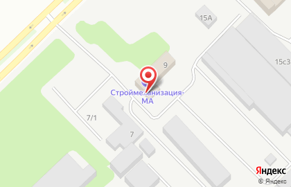 Строймеханизация-МА на Промышленной улице на карте