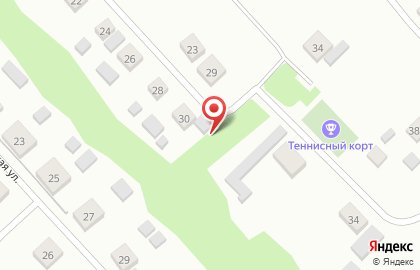 Продуктовый магазин в Омске на карте