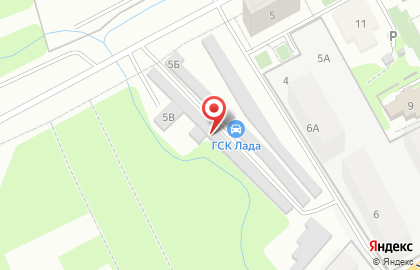 Лада в Засвияжском районе на карте