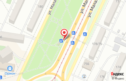 Чебуречная на улице Антона Петрова на карте