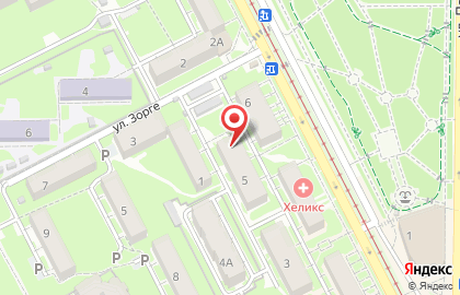Общественная организация Всероссийское общество слепых на улице Орджоникидзе на карте