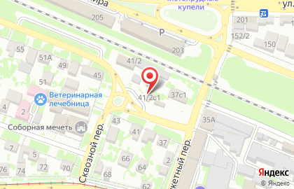 Шиномонтажная мастерская на улице Ермолова на карте