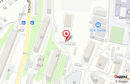 Автостоянка во Владивостоке на карте