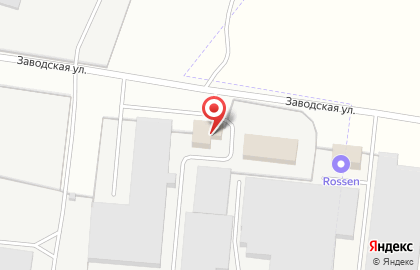 Фирма ВлАД на Заводской улице на карте