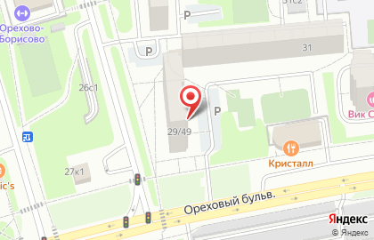 Таваккуль на Ореховом бульваре на карте