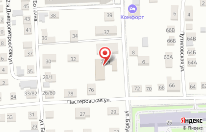 Автостоянка на Пастеровской, 74 на карте