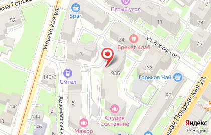 ЗАО МКМ-НН на Большой Покровской улице на карте