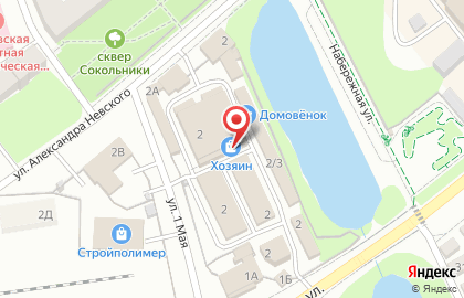 Магазин отделочных материалов в Москве на карте