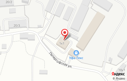 Группа компаний Сава на Петергофской улице на карте