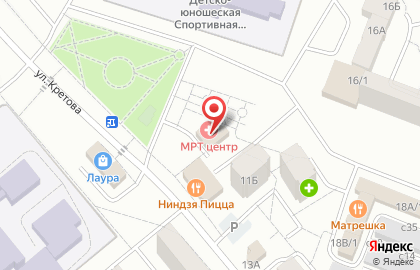 Центр МРТ в Красноярске на карте