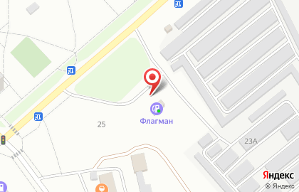 АЗС Флагман в Комсомольске-на-Амуре на карте