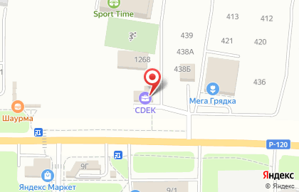 Мастерская шиномонтажа на Славянской улице на карте