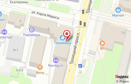 Туристическое агентство ANEX TOUR на Троицком проспекте, 67 на карте